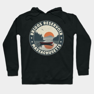 Briggs Reservoir Massachusetts Sunset Hoodie